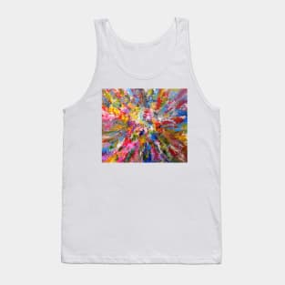 Abstraction game color Tank Top